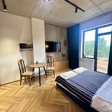 Апартаменты Loft With Balcony